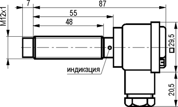 Габариты ISN ET26A-22-4-LP